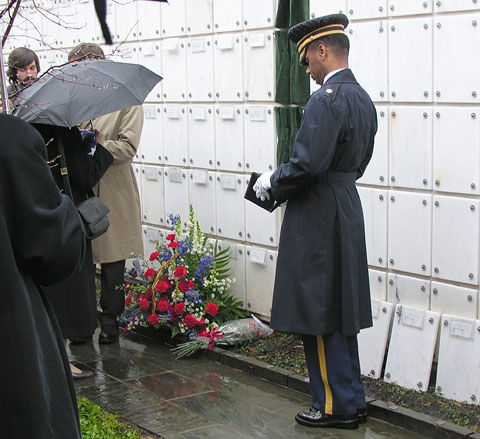 At the Columbarium